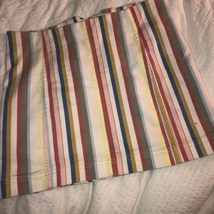 Striped skirt